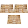 VidaXL 18 st Terrastegels 50x50 cm hout bruin