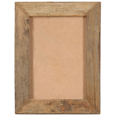 Vidaxl Photo Frames 2 PCS 30x40 cm de madera y vidrio reciclado sólido