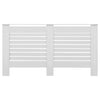 Vidaxl Radiatorom Construction 152x19x81.5 cm MDF bianco