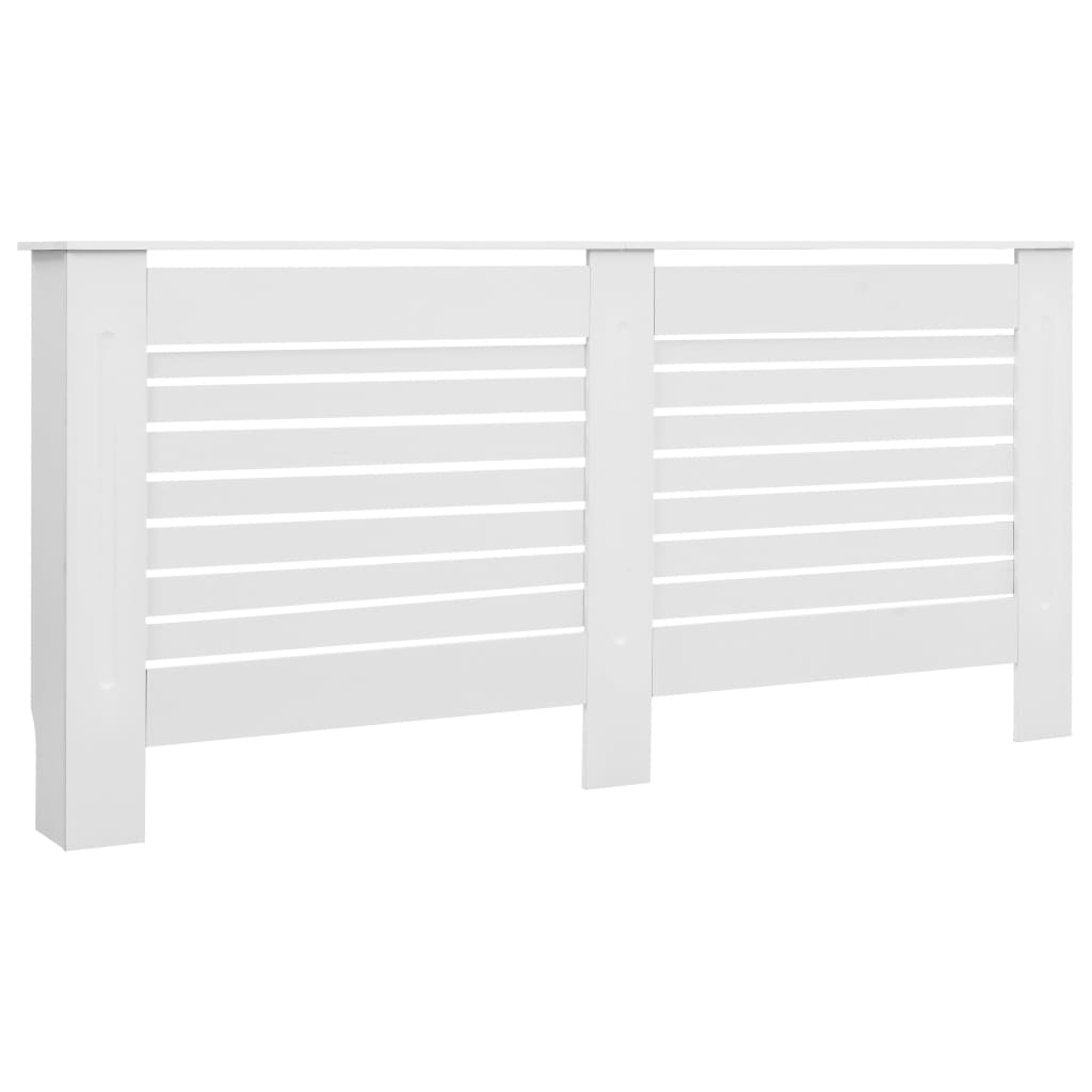 Vidaxl Radiatorom Construction 172x19x81.5 cm MDF bianco