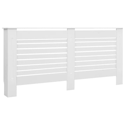 Vidaxl radiatorombouw 172x19x81,5 cm mdf wit