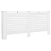 Vidaxl Construcción del radiador 172x19x81.5 cm MDF White