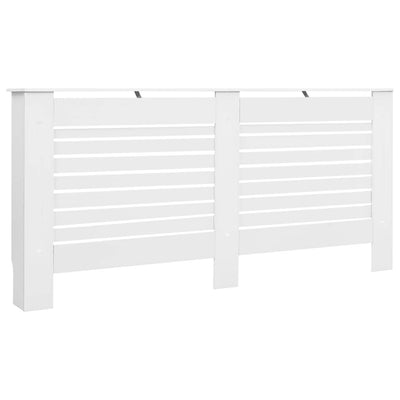 Vidaxl Construcción del radiador 172x19x81.5 cm MDF White
