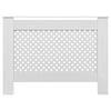 Vidaxl radiatorombouw 112x19x81,5 cm mdf wit