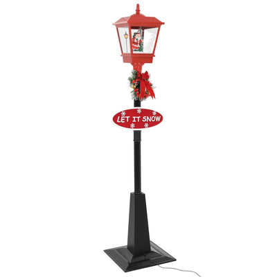 Lámpara Vidaxl Straat con Santa LED 180 cm