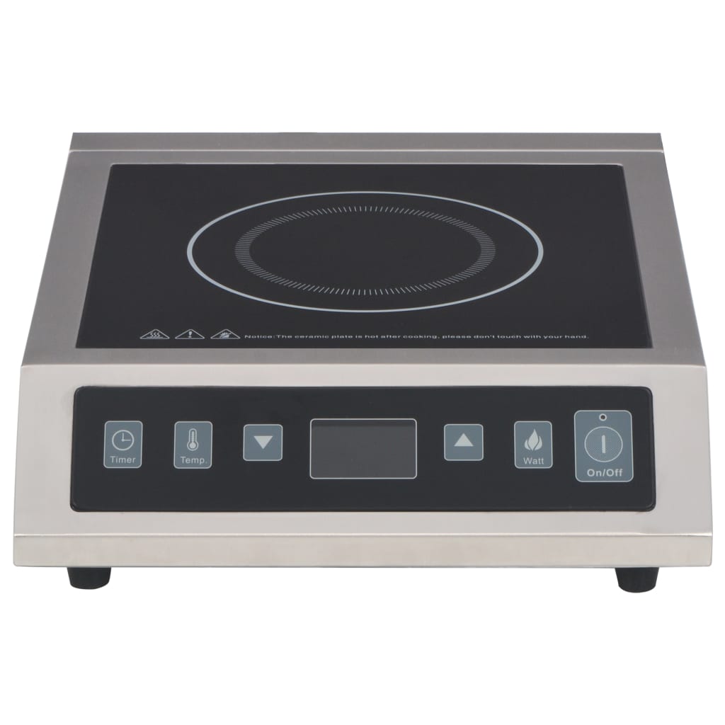 Vidaxl Induction Wom con pantalla táctil 3500 W