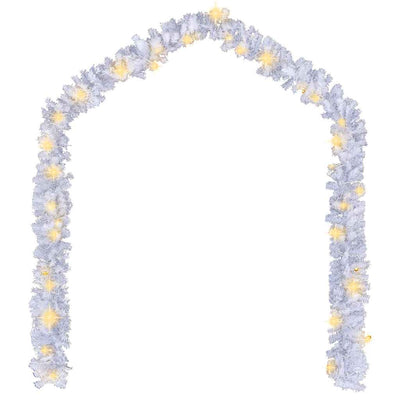 Vidaxl Ghirlanda di Natale con luci a LED 10 m bianche