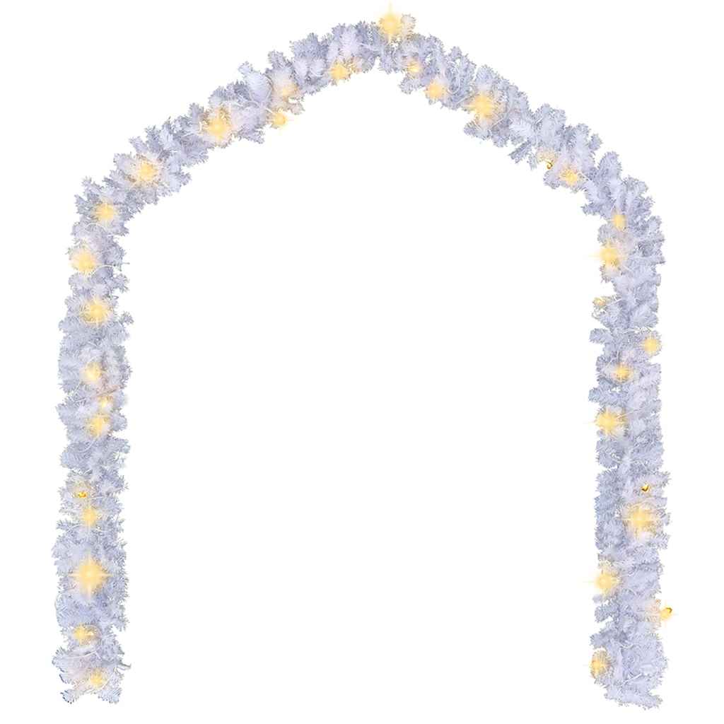 Vidaxl Ghirlanda di Natale con luci a LED 20 m bianche