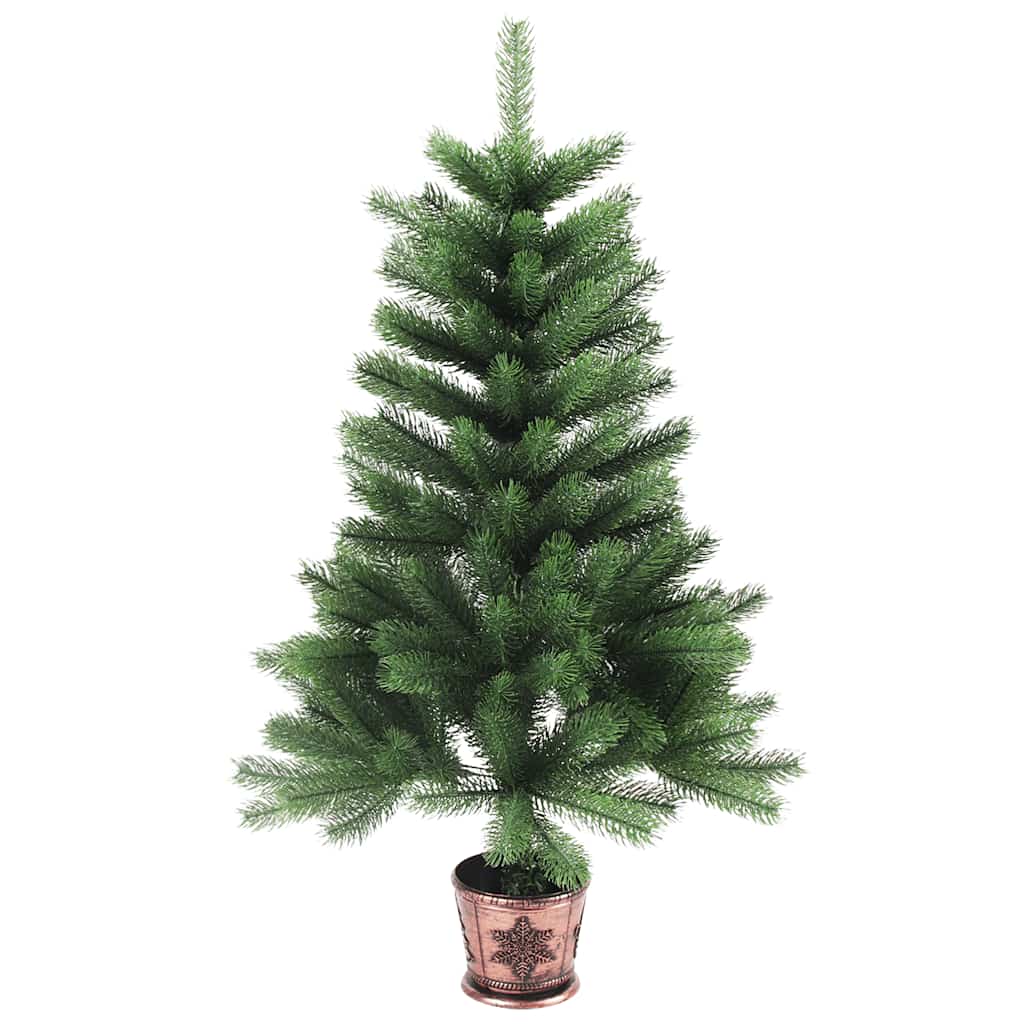 Vidaxl Kunstkerstboom con agujas realistas de 65 cm de verde