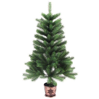 Vidaxl Kunstkerstboom con agujas realistas de 65 cm de verde