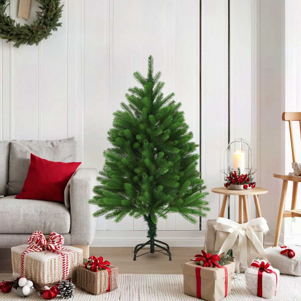 Vidaxl Kunstkerstboom con aghi realistici 120 cm verde