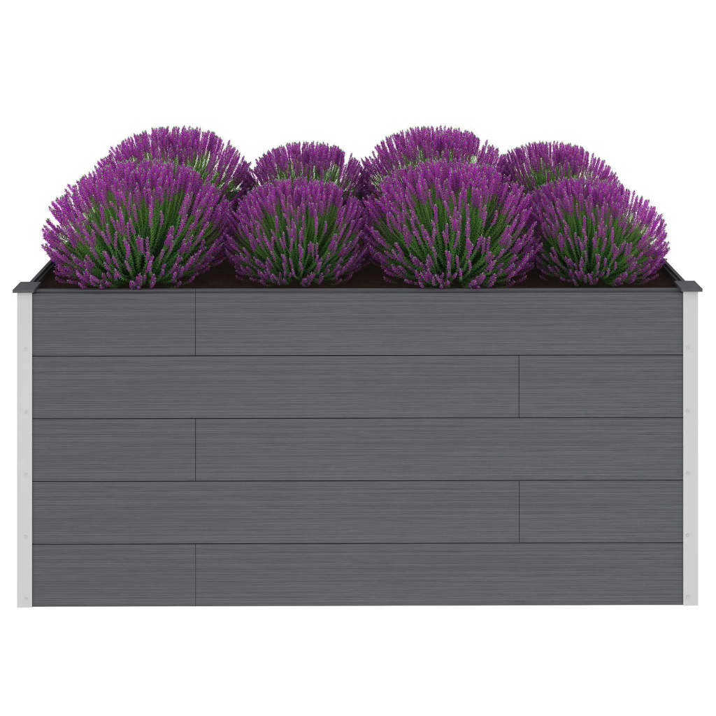 Vidaxl Fiorter raccolta 200x100x91 cm HKC Grey