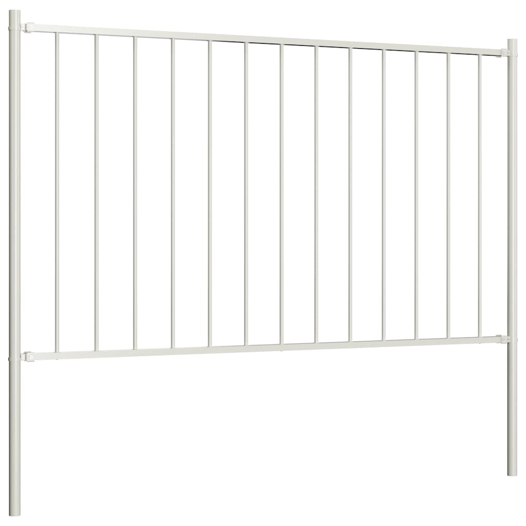Vidaxl HEK Pannello con pali da 1,7x1 m in polvere in acciaio rivestito