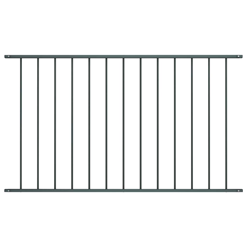 Vidaxl HEK Pannello 1.7x1,25 m in polvere antracite in acciaio rivestito