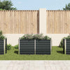 Vidaxl plantenbak verhoogd 160x40x77 cm gegalvaniseerd staal antraciet