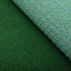 Vidaxl hierba artificial con pernos 2x1.33 m pp verde