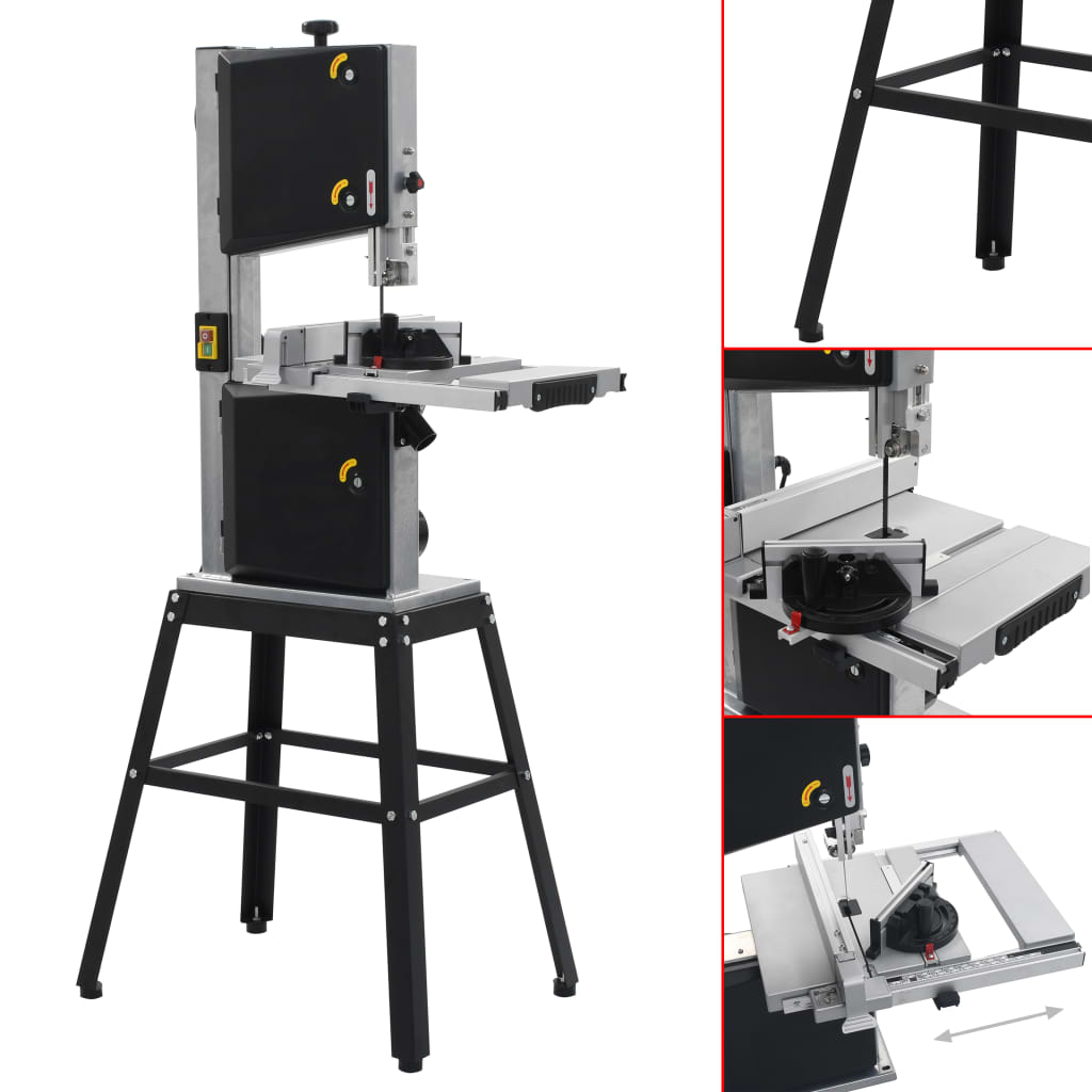 Vidaxl Lint Sewing Machine con sega standard larghezza 245 mm