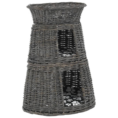 Vidaxl 3 partes Tasket con cojines 47x34x60 cm sauces