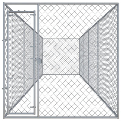 Perrera de perros de Vidaxl para afuera 760x192x185 m