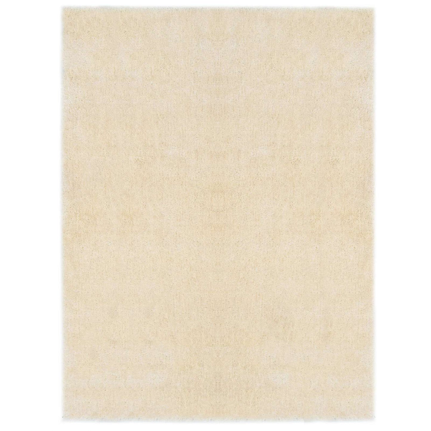 Vidaxl shaggy gebied tapijt crème 120 x 160 cm polyetheen