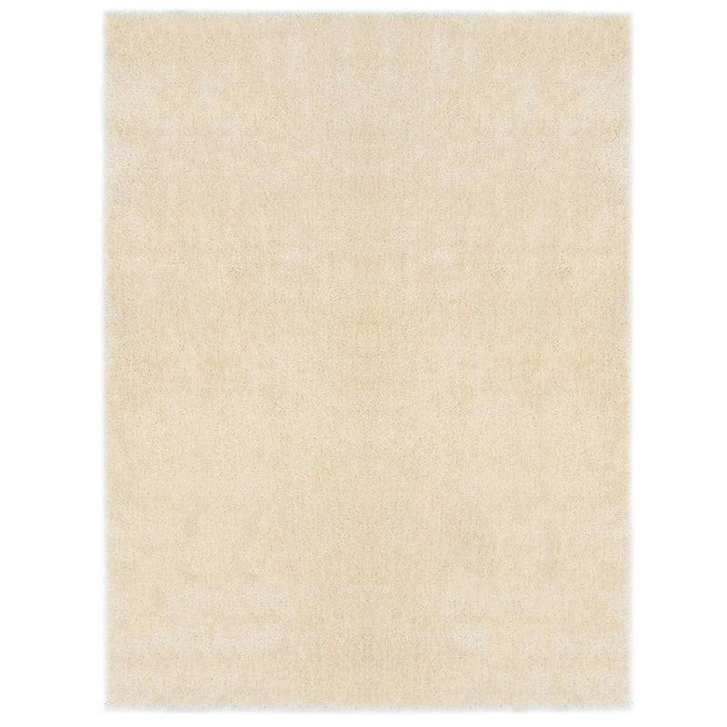 Vidaxl shaggy gebied tapijt crème 120 x 160 cm polyetheen