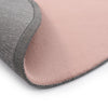 Vidaxl tappeto 160 cm pelliccia di coniglio artificiale vecchio rosa