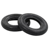 Pneumatici Vidaxl a carriola a 4 pezzi e set di pneumatici interni 3.50-8 4pr in gomma