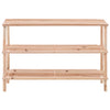 Vidaxl Shoe Rack Pinewood de 3 capas de 3 capas