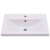 Vidaxl Build -in Tabella di lavaggio 61x39.5x18,5 cm bianco ceramico