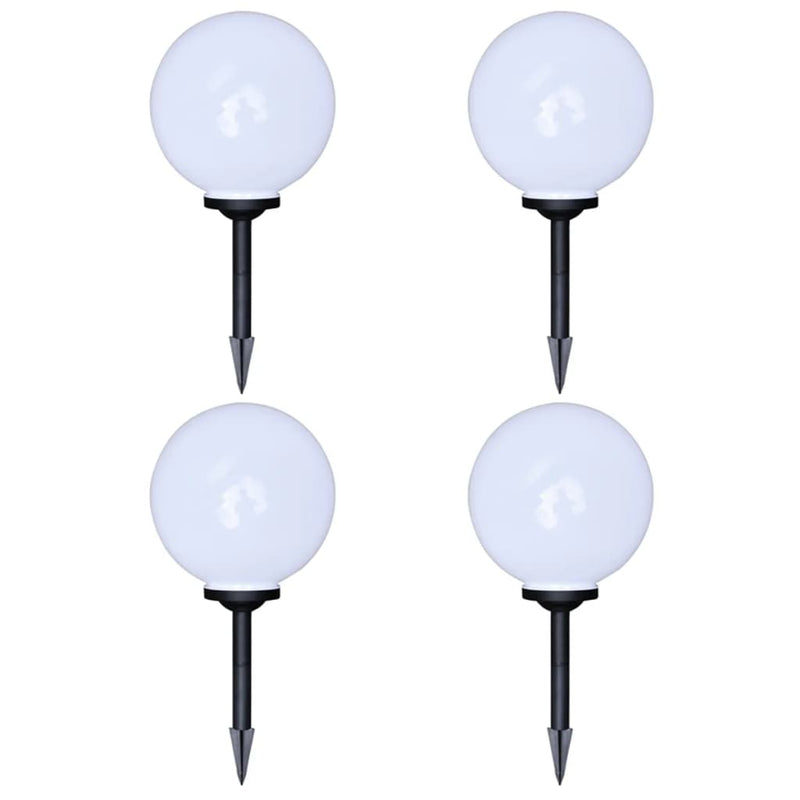 Vidaxl tuinpadlampen 4 st met grondpin led 30 cm