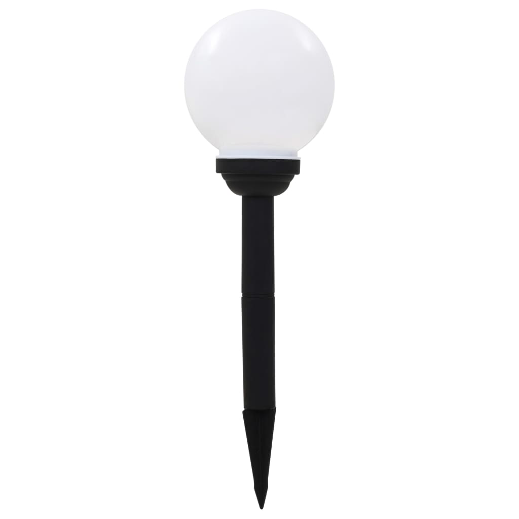 Vidaxl solarlampen 8 st led rond 15 cm rgb