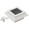 Vidaxl solarlampen 12 st led vierkant 12 cm wit