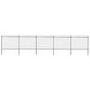 Vidaxl Garden Fence con Spears Top 8.5x1,5 m in acciaio nero