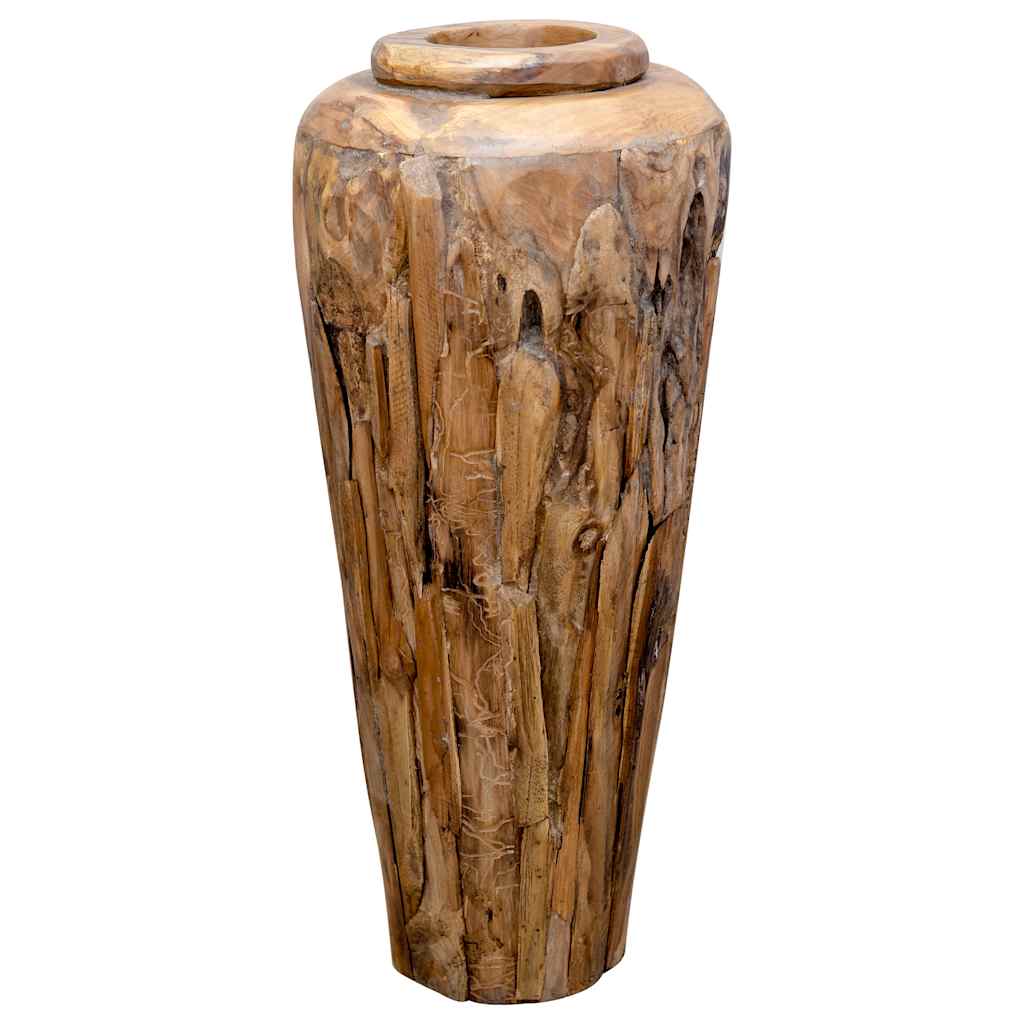Esca decorativa vidaxl 40x100 cm teak solido