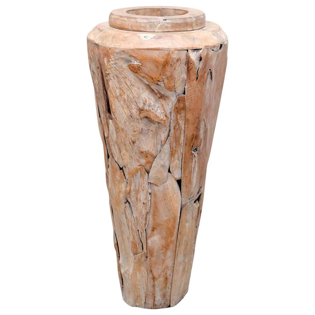 Esca decorativa vidaxl 40x100 cm teak solido
