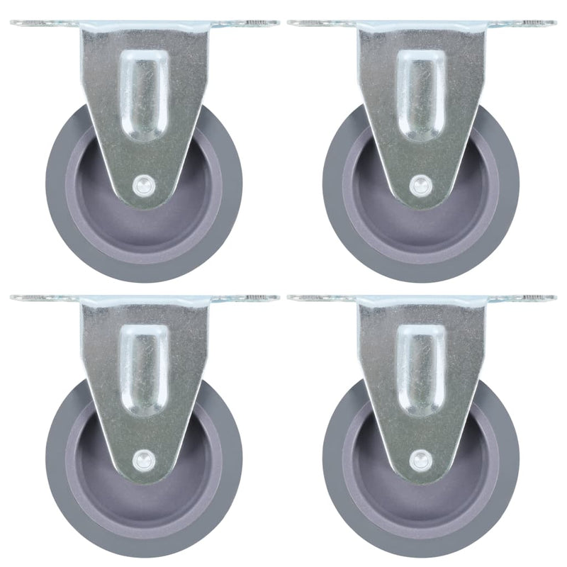 Vidaxl 8 ruedas ST FIX 75 mm