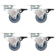 VidaXL 32 ST swivel wheels double 50 mm