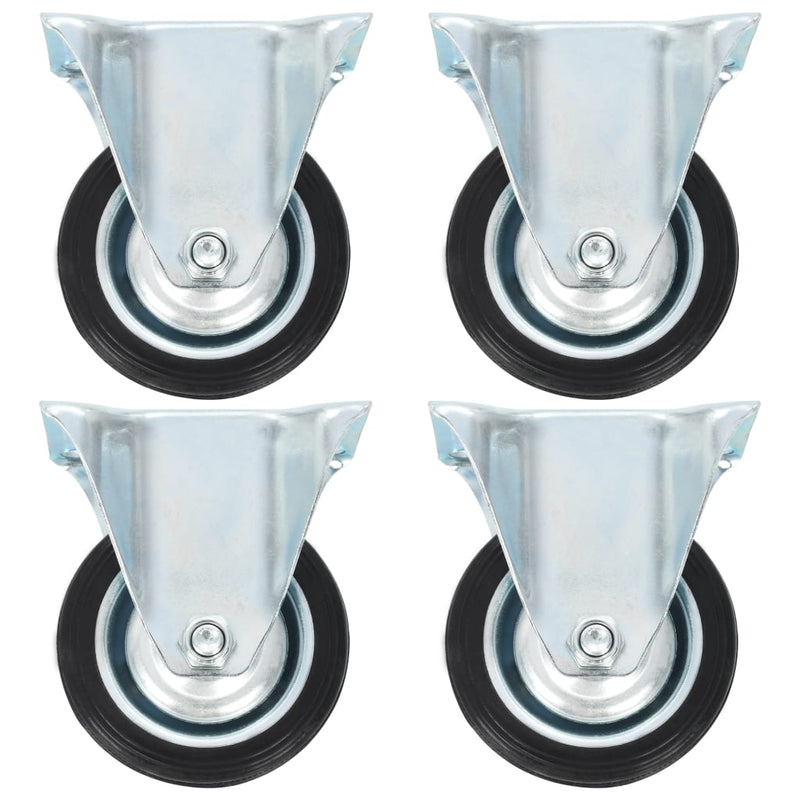 Vidaxl 8 ruedas ST FIX 75 mm