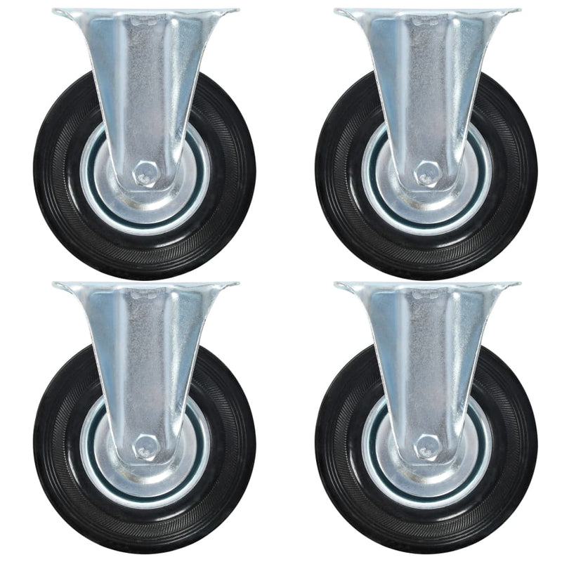 Vidaxl 24 Wheels fisso 125 mm