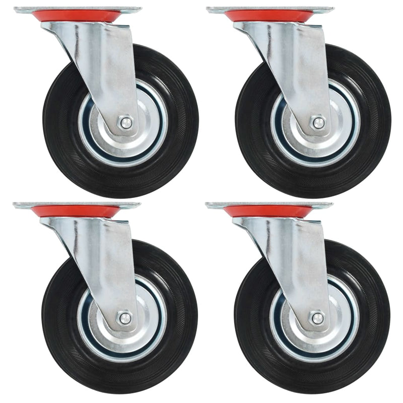 Vidaxl 8 ruote girevoli ST 125 mm