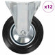 Vidaxx 12 pcs wheels fixed 160 mm