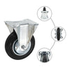 Vidaxl 12 st wielen vast 160 mm