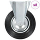 Vidaxl 8 ST Wheels FIX 200 mm
