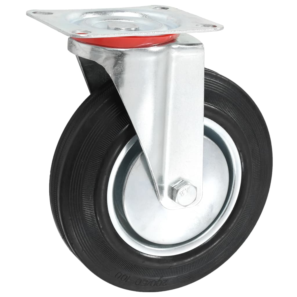 Vidaxxl 8 ruote piroettanti 200 mm