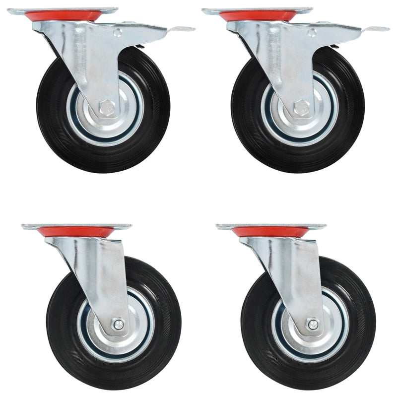 Vidaxl 12 ruote girevoli ST 125 mm