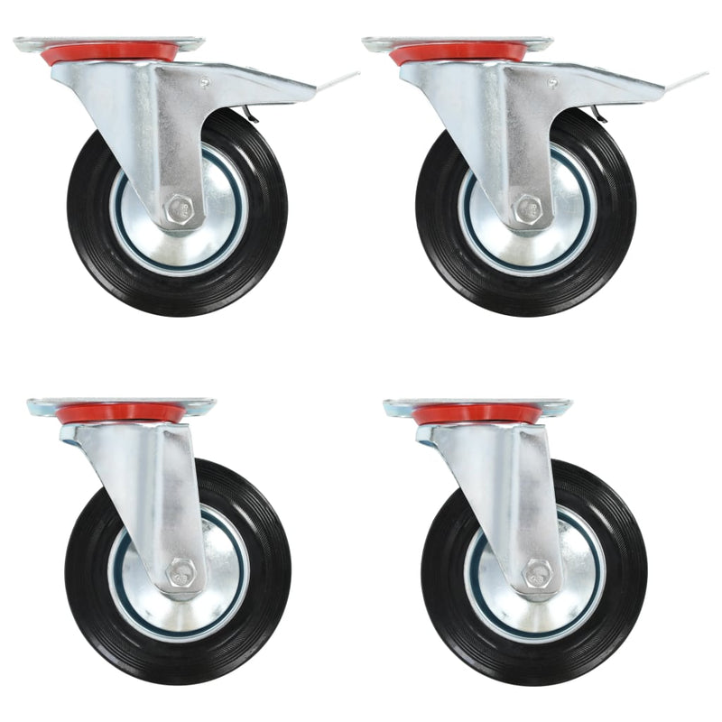Vidaxl 24 ruote girevoli ST 160 mm