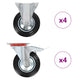 Vidaxl 8 ST Wheels 160 mm