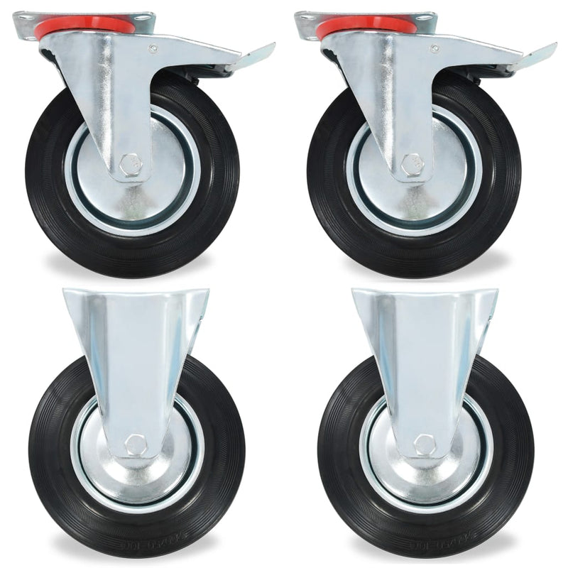 Vidaxl 16 ST Wheels 200 mm