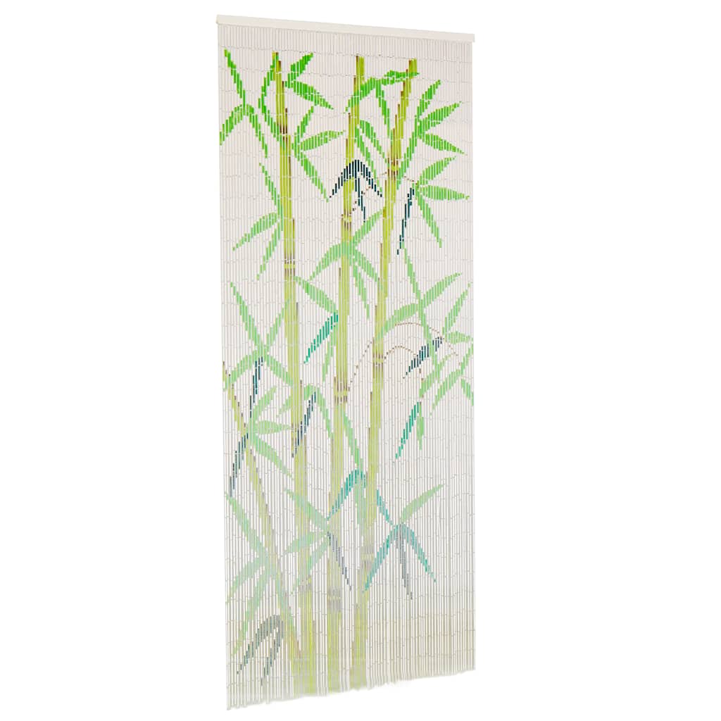 Cortina de mosca Vidaxl 90x200 cm de bambú