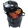 Vidaxl Smoker Barbecue Grill 3-en-1 40x80 cm
